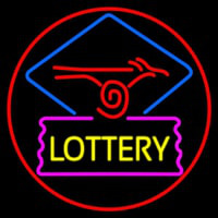 Lottery Logo Neonskylt