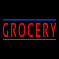 Simple Grocery Neonskylt