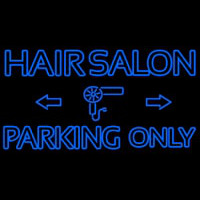 Hair Salon Parking Only Neonskylt