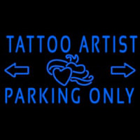 Tattoo Artist Parking Only Neonskylt