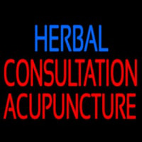 Herbal Consultation Acupuncture Neonskylt