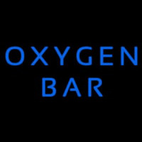 Blue O ygen Bar Neonskylt