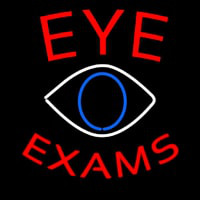 Eye E ams With Eye Logo Neonskylt