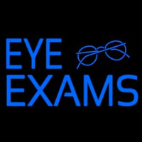 Eye E ams With Glass Logo Neonskylt