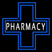 Pharmacy Inside Plus Logo Neonskylt