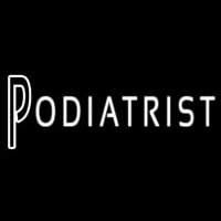 Double Stroke Podiatrist Neonskylt