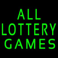 All Lottery Games Neonskylt