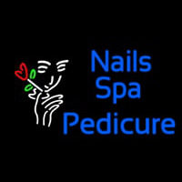 Nails Spa Pedicure Neonskylt
