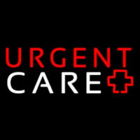 Red Urgent Care Plus Logo 1 Neonskylt