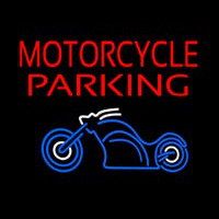 Motorcycle Parking Neonskylt