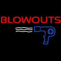 Blowouts Neonskylt