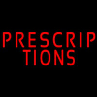 Prescriptions Neonskylt