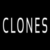 Clones Neonskylt